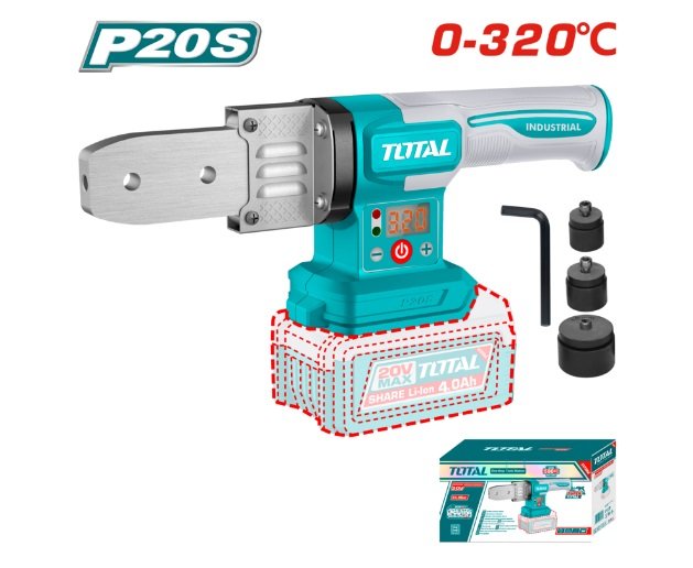 TERMOFUSORA 20V TOTAL S/ BATERIA